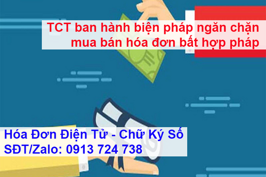TỔNG CỤC THUẾ BAN HÀNH BIỆN PHÁP NGĂN CHẶN MUA BÁN HÓA ĐƠN BẤT HỢP PHÁP QUA MẠNG