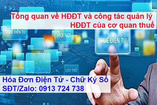 Tổng quan về hóa đơn điện tử và công tác quản lý hóa đơn điện tử của cơ quan thuế